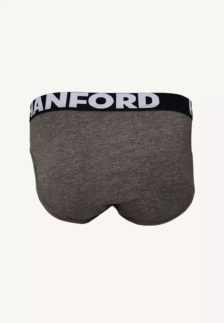 Regular Cotton Men's Briefs Terra - Assorted Colors (3in1 Pack)