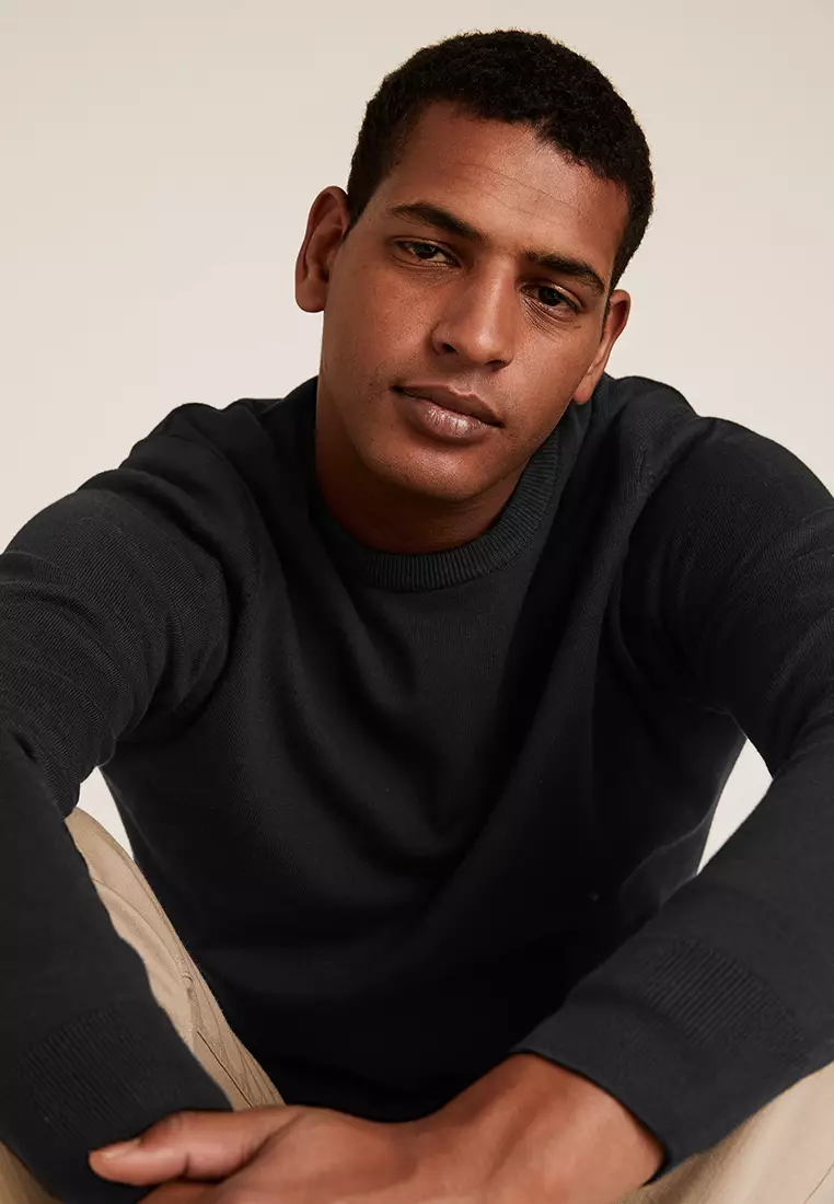 M&s discount cotton jumper