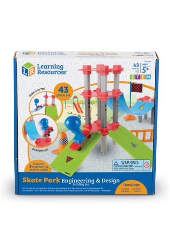 Learning Resources Learning Resources Skate Park Engineering & Design Building Set - Construction Kit D1388TH5BB743BGS_1
