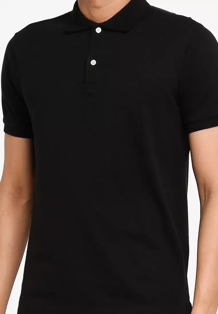 Solid Pique Polo Shirt