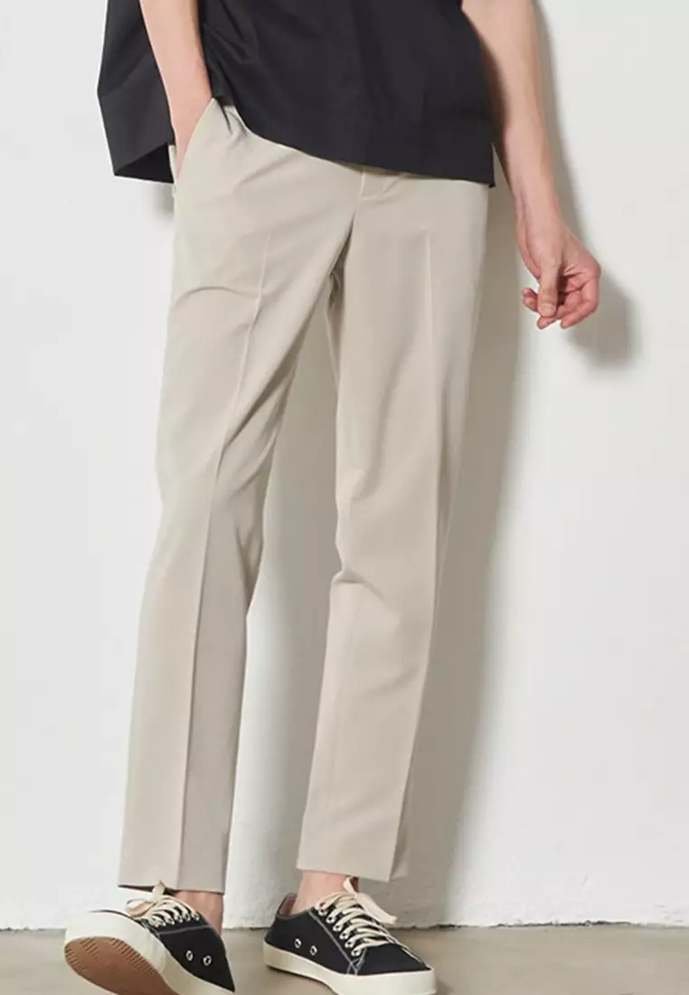 Casual Loose Thin Cropped Small Suit Long Pants A22050339KI
