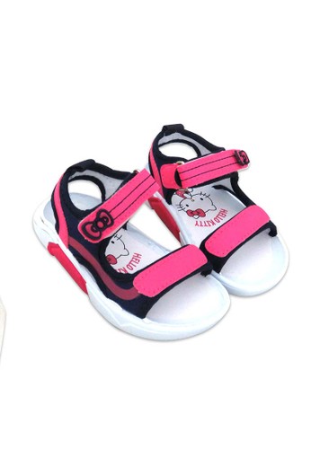 Balmoral Kids multi Kids Sport Sandals Hello Kitty Girls HK-TNSG04-Navy 8A2B1KS89F66ECGS_1