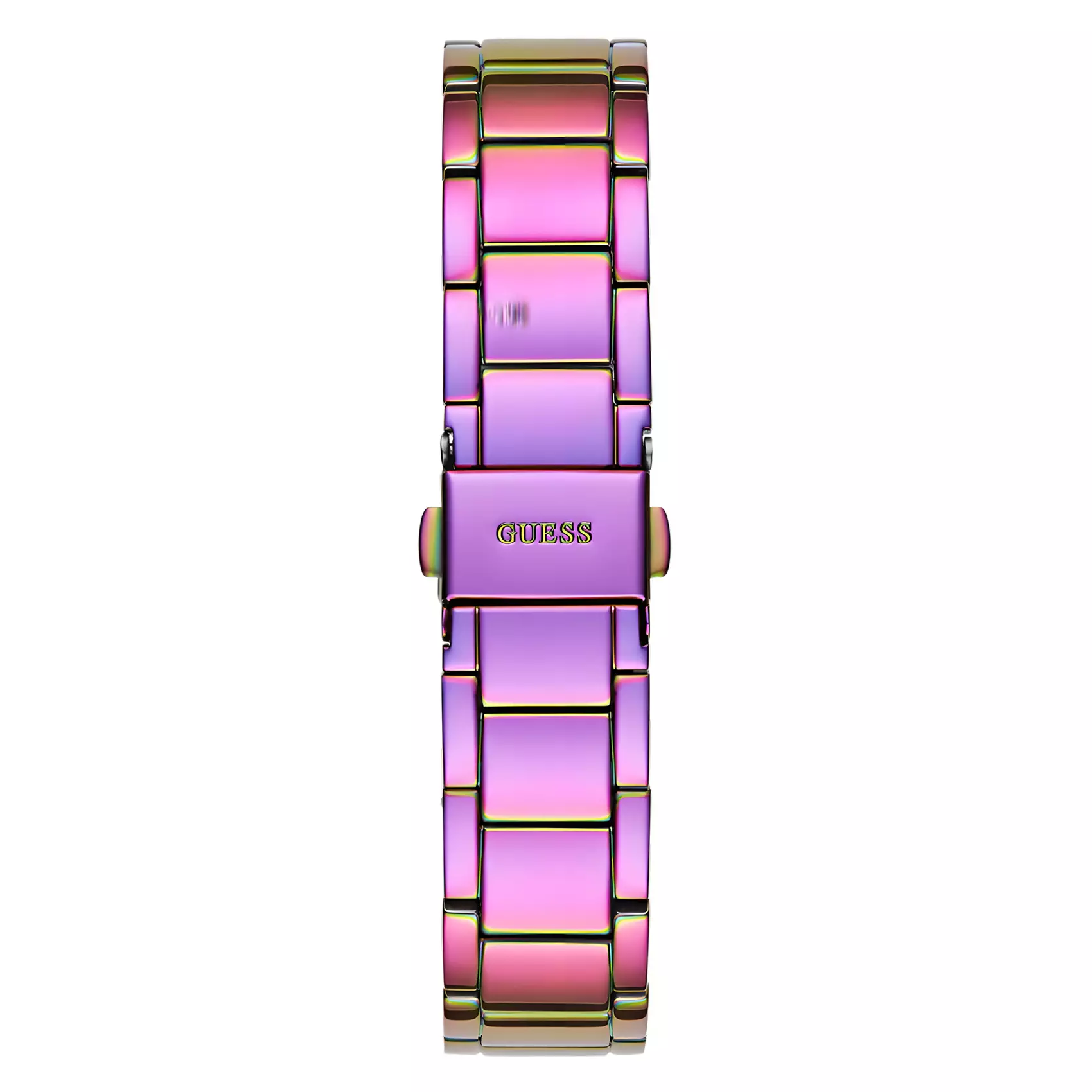 Guess Ladies Watch Iridescent Purple - Jam Tangan Analog Wanita - All Stainless Steel -  GW0746L3