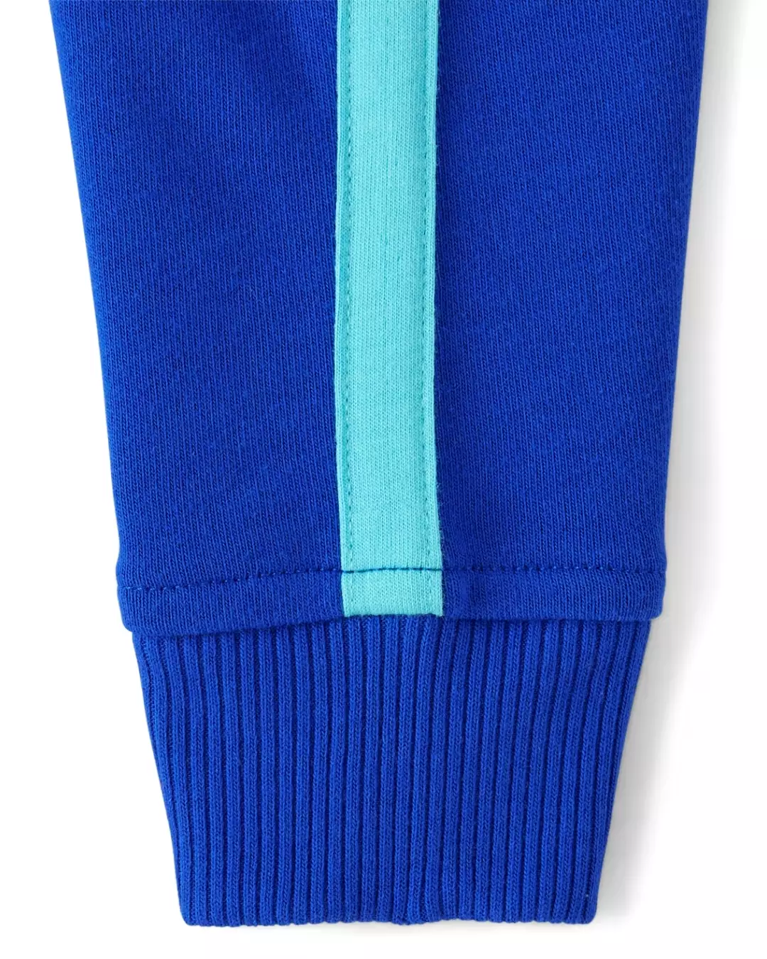 Toddler Boys French Terry Zip Up Hoodie - Atasan Bayi Laki (Biru)