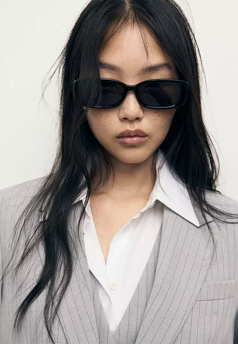 Pinstripe Suit Jacket