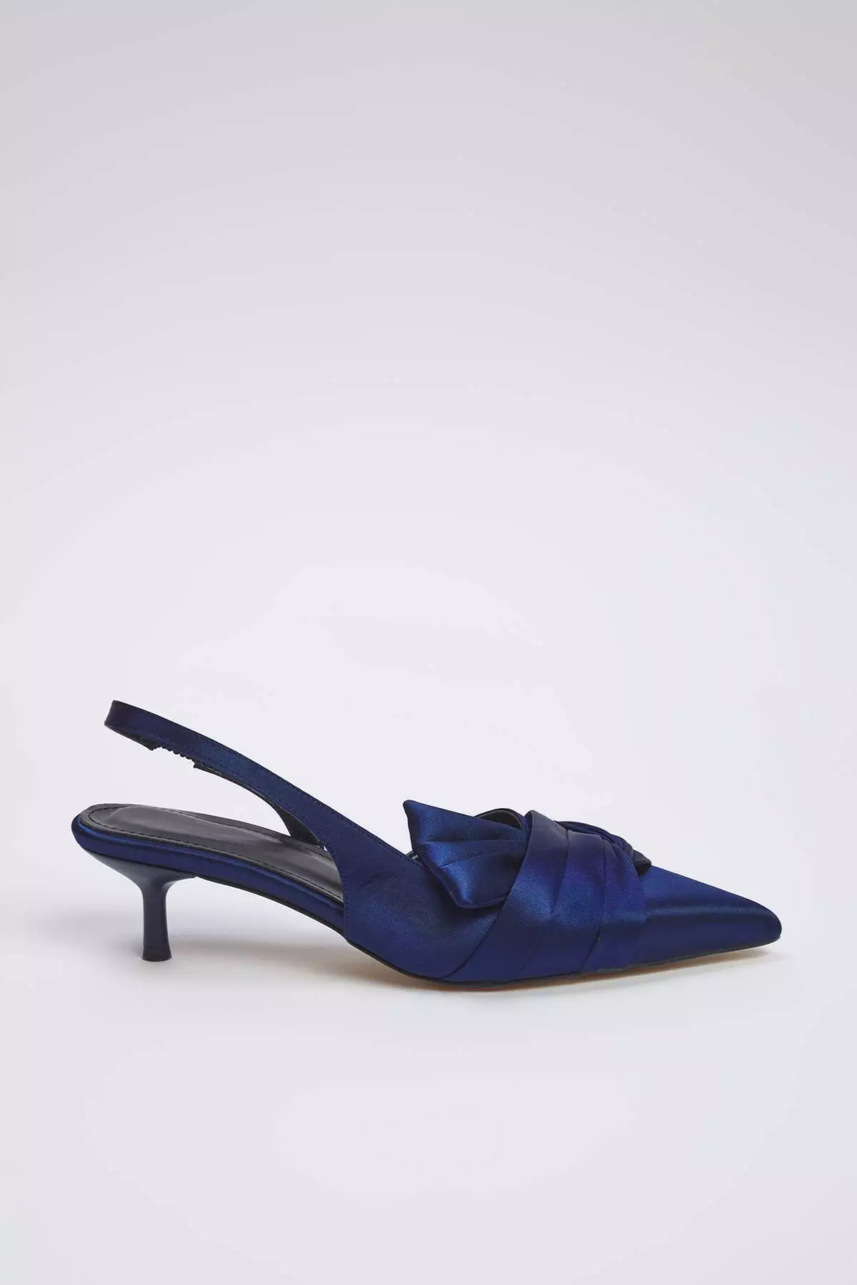 Slingback Shoes Navy And Silver Shoes Rowena Navy Slingback Court