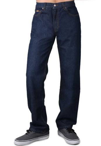 Lois Jeans Basic Stright Blue Denim Pants