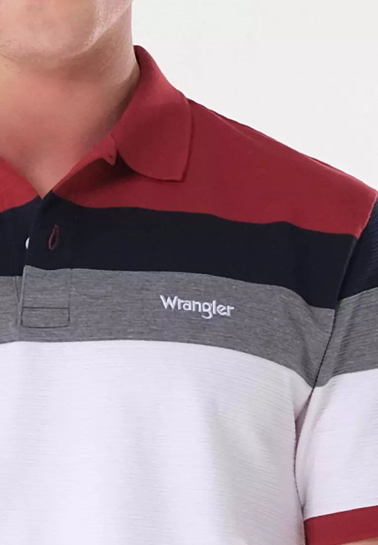 Wrangler Men's Multicolor Polo Shirt