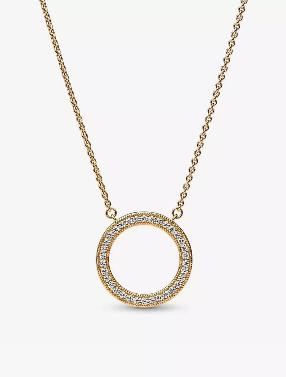 Circle pendant necklace pandora Clearance