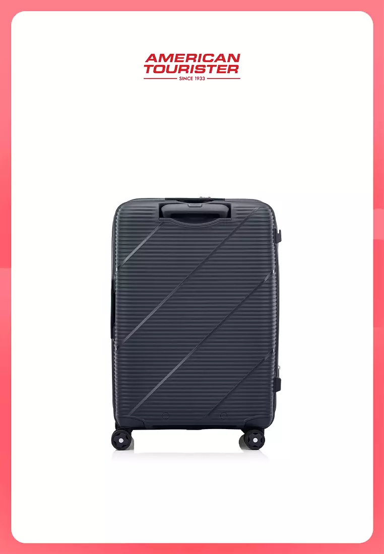 American Tourister Ezylif Spinner Medium 24 Inch Tsa Exp - Black