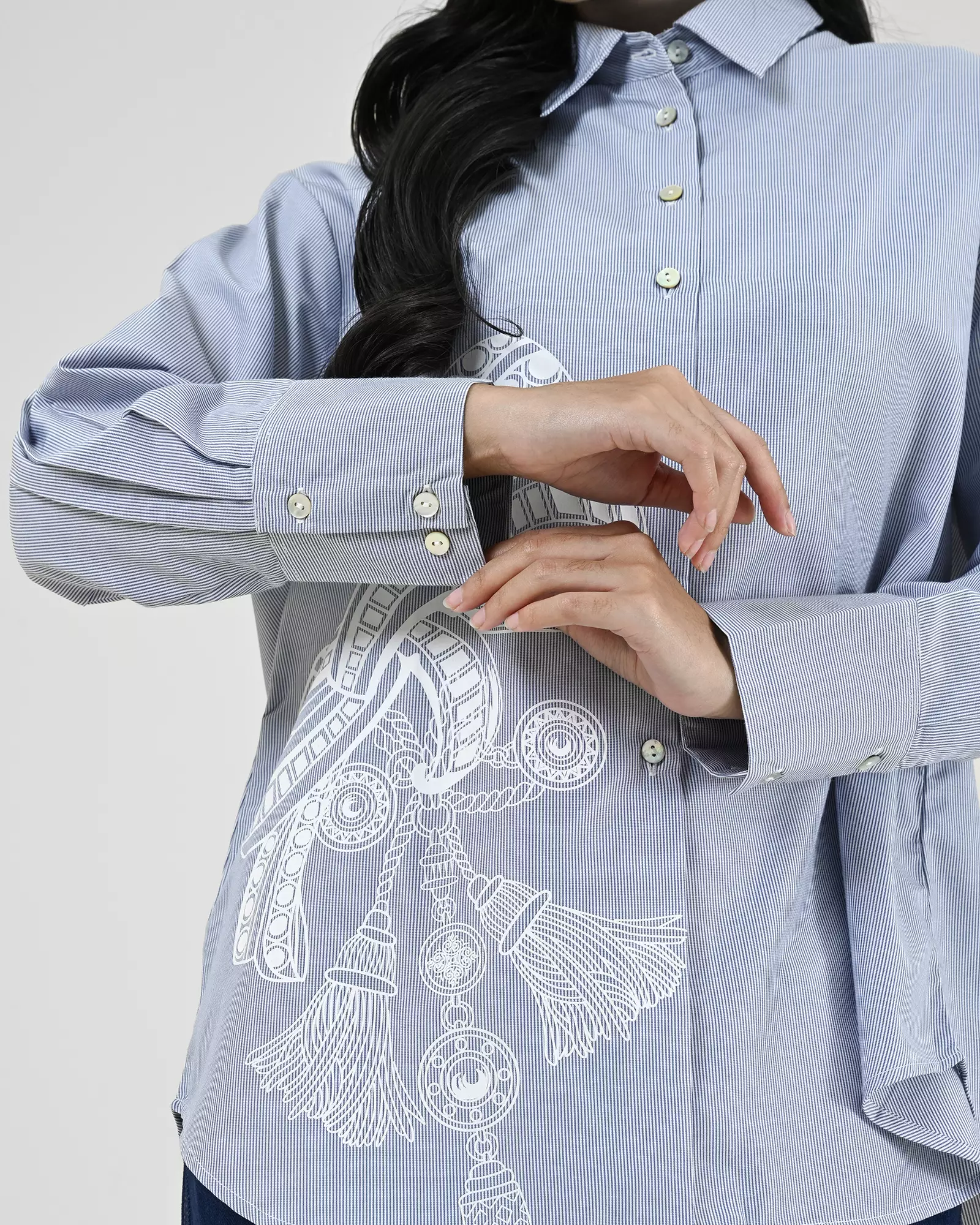 Geulis.id VERONA SHIRT - Blue