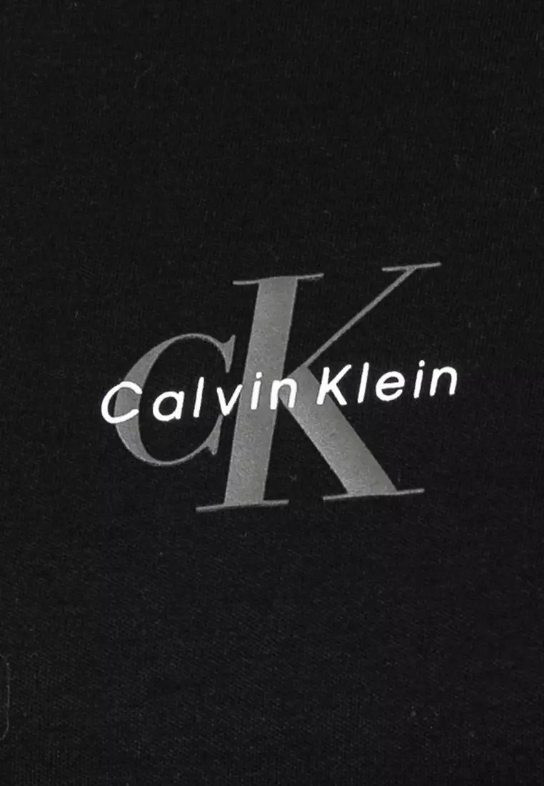 長袖 Monologo 寬鬆圓領重磅T恤 - Calvin Klein Jeans