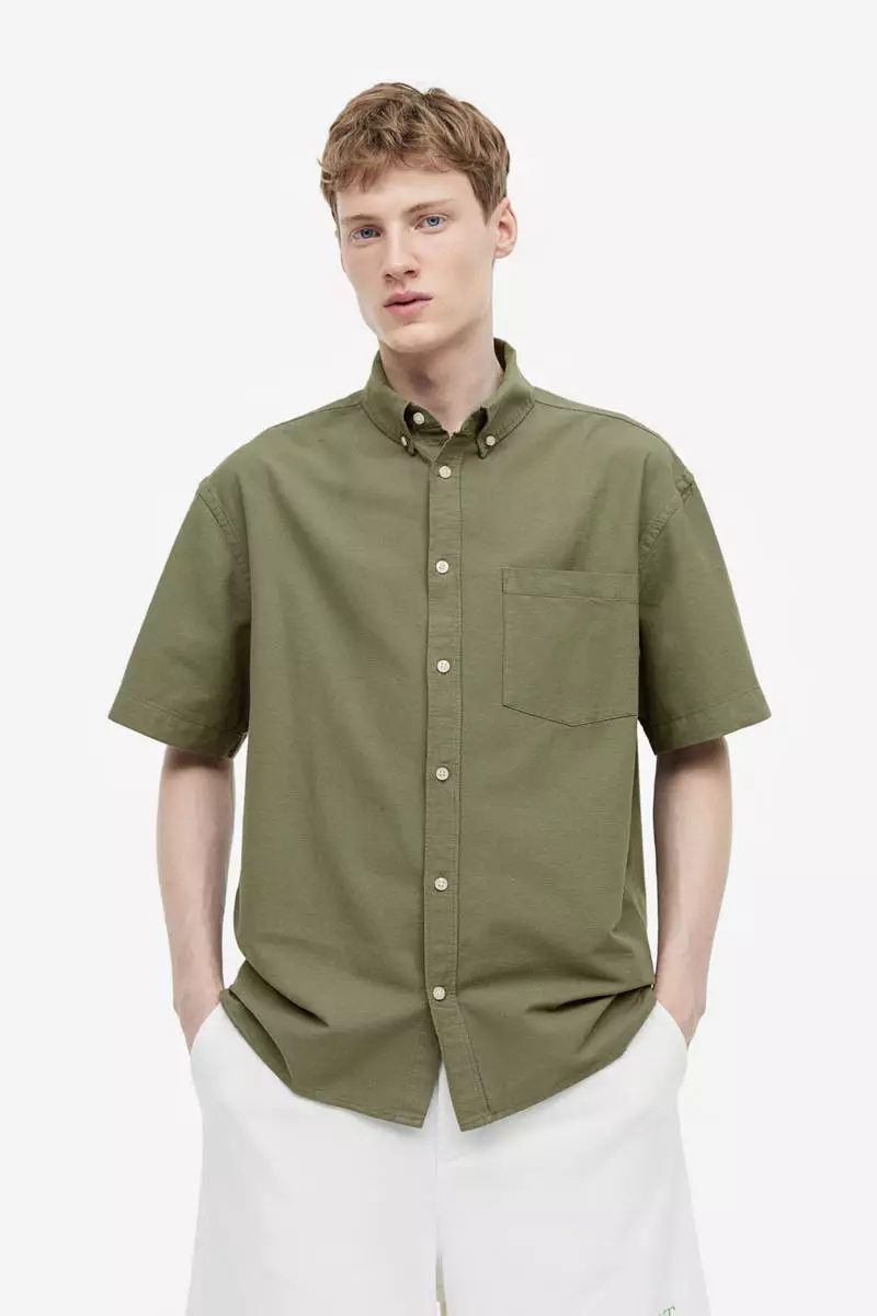 Relaxed Fit Oxford Shirt