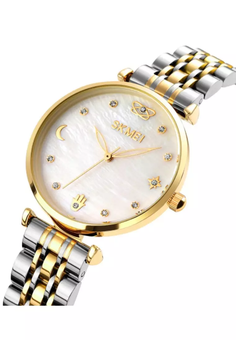 Jam Tangan Analog Wanita Waterproof Strap Tali Material Stainless Steel BL13 ORIGINAL