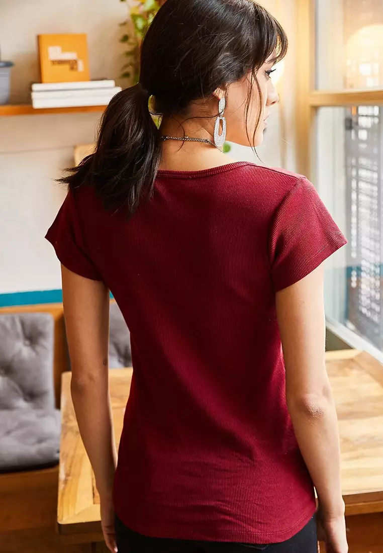 Snap-On Camisole T-Shirt