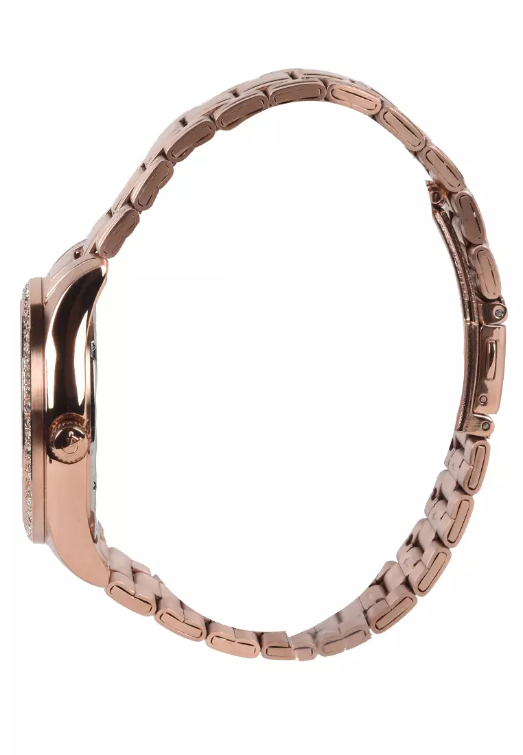 Alexandre Christie - Jam Tangan Analog Wanita - Rosegold - Stainless Steel - 2645 BFBRGLN