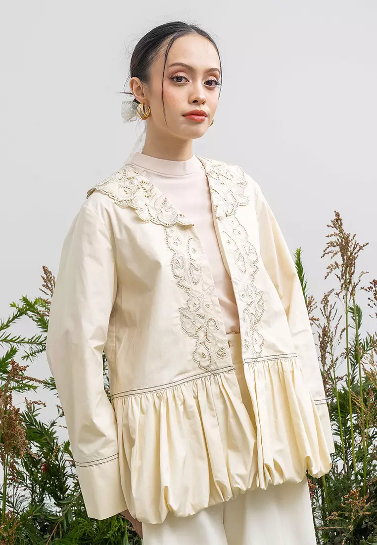 Kami Caia Puffy Outer Taupe