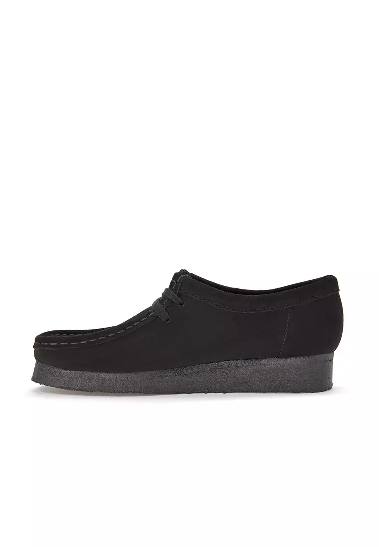 Buy Clarks Womens Wallabee Shoes - Black Sde 2026 Online | ZALORA