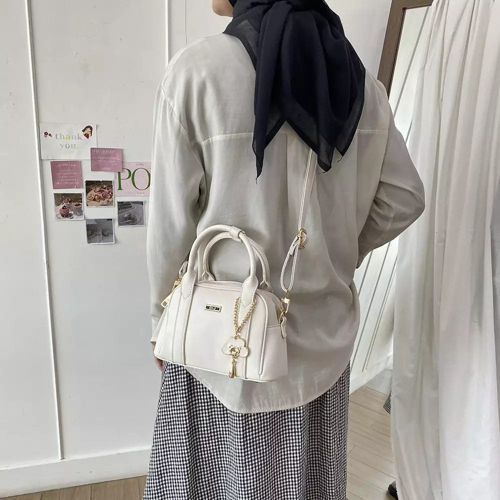 En-ji Musan Handbag - Ivory