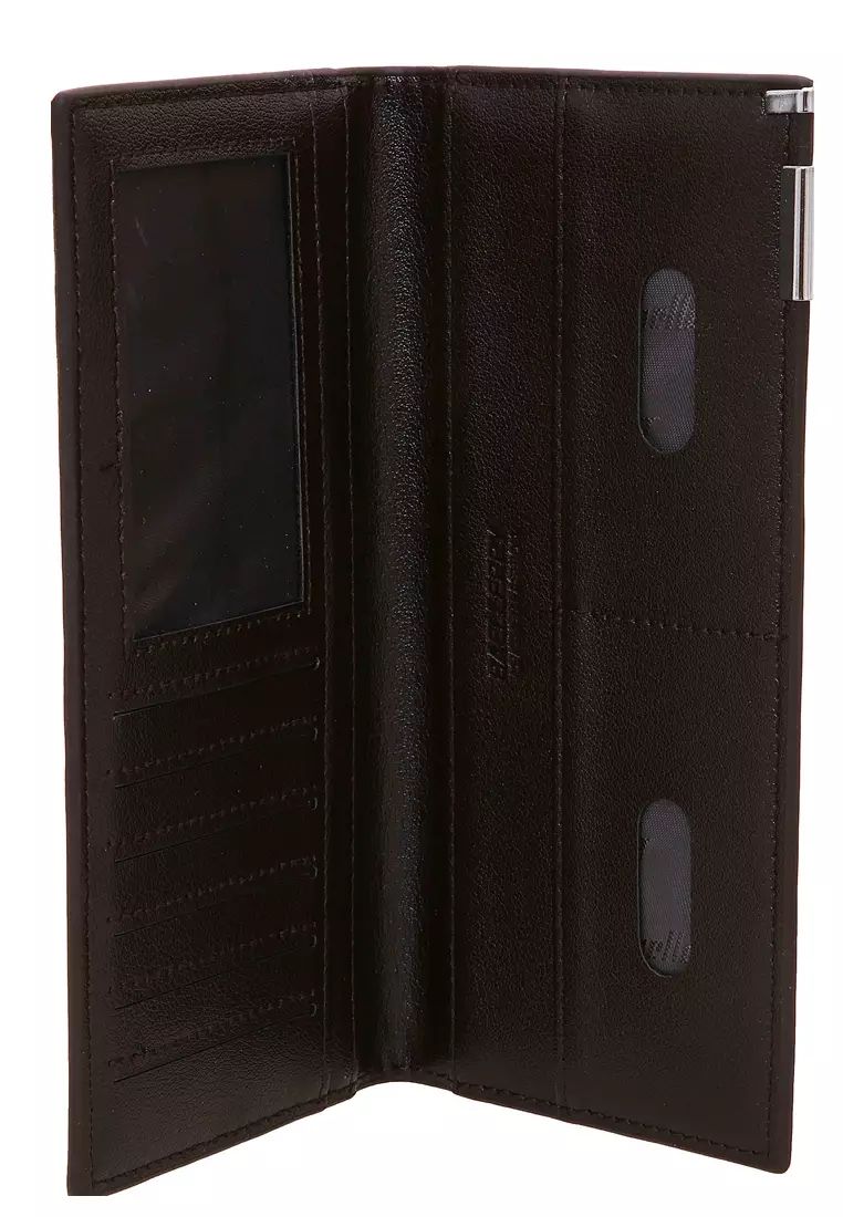Dompet Pria Model Panjang Casual Men Wallet Slim Design Material Kulit ORIGINAL