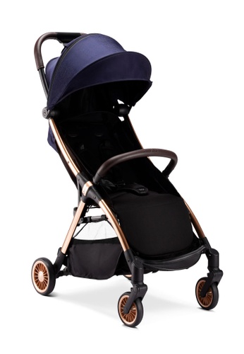 QUINTON Quinton Gold+ Stroller (Rose Gold Frame with Navy Blue Canopy) 2E56AES42966B0GS_1