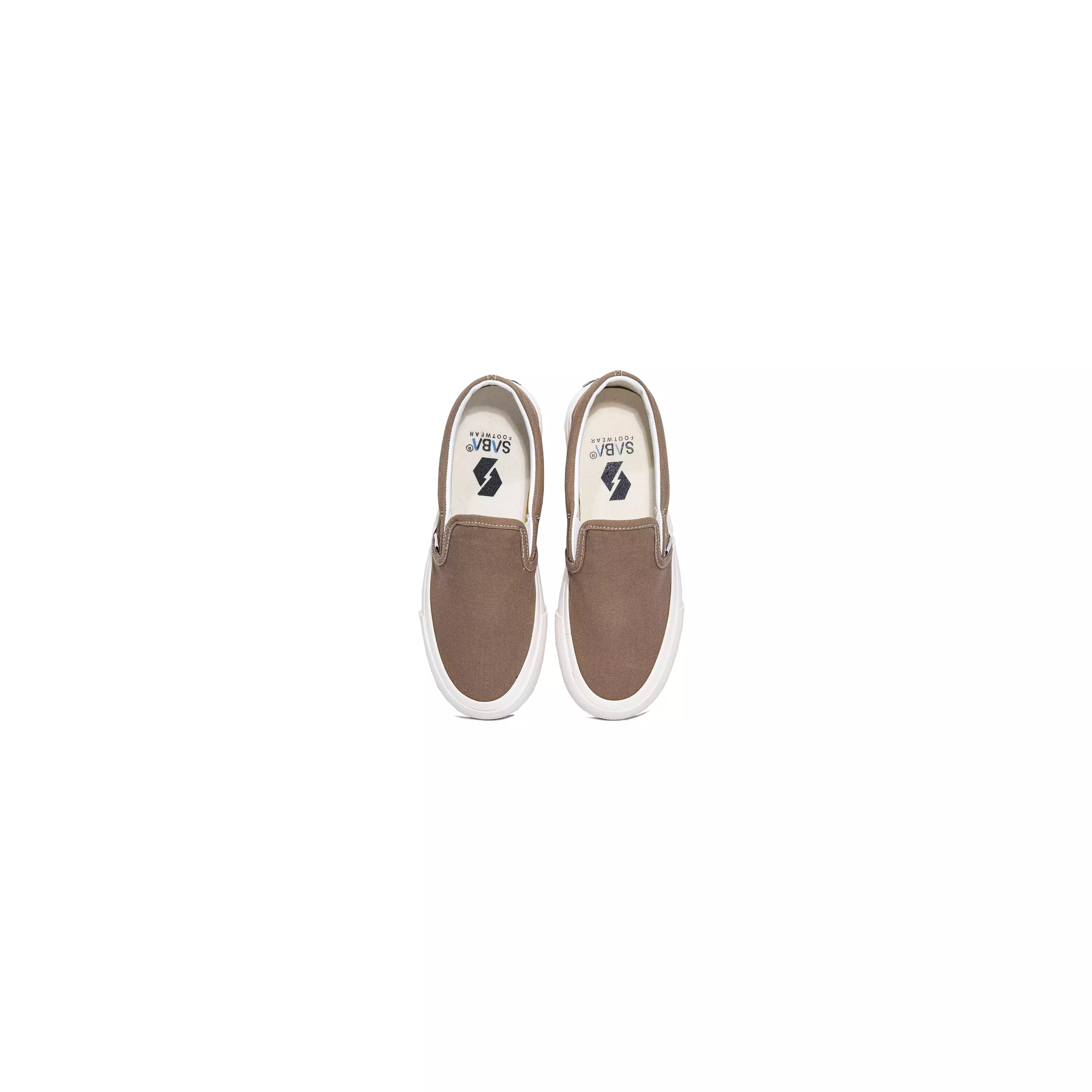 SABA KIDS Slip On Evan Light Brown - Sepatu Sneakers Sekolah Anak Original 100% VTK 29