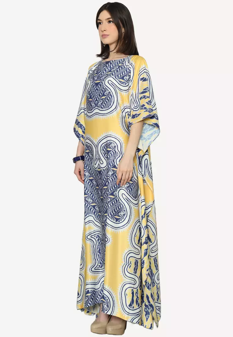 Kanzi Exclusive Short Sleeve Batik Kaftan