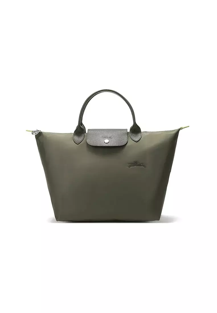 Buy LONGCHAMP Women's Le Pliage Green M Handbag in Forest Color L1623 ...