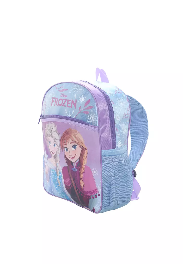 Tas Anak Ransel Besar Disney Frozen 39x30 cm Biru Ungu