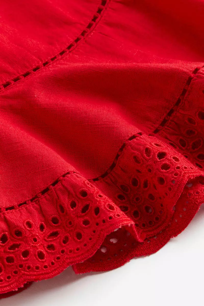 H&m patterned paper bag skirt sale