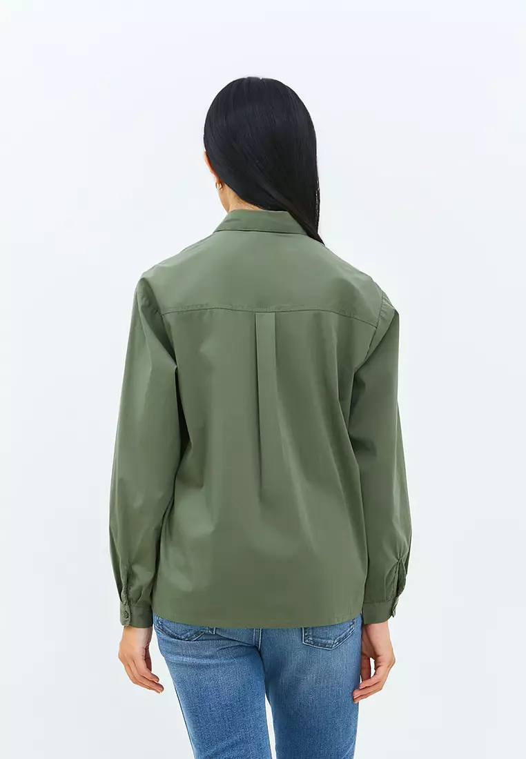 Jocelyn Green Oversize Shirt (G.11636)