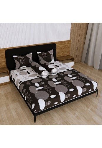 Adela Sprei & Bed Cover Sprei Set POLKYDOT - 140 x 200 x 20 - New Comfort Collection Original Mei 2023| ZALORA ®