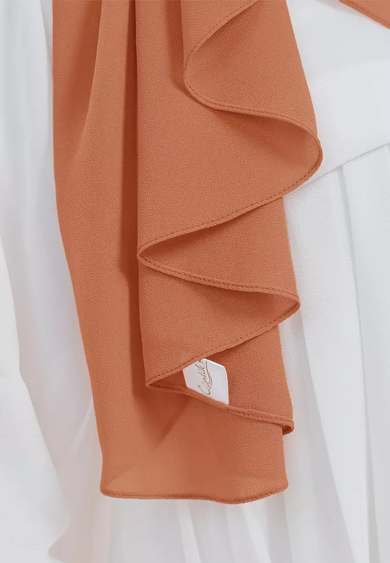 HIJAB INSTAN LUBNA - DUSTY BRICK