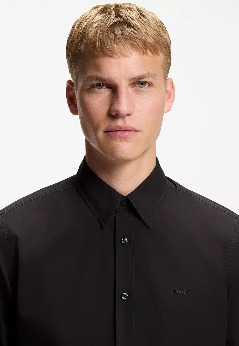 Relegant Poplin Shirt - BOSS Orange