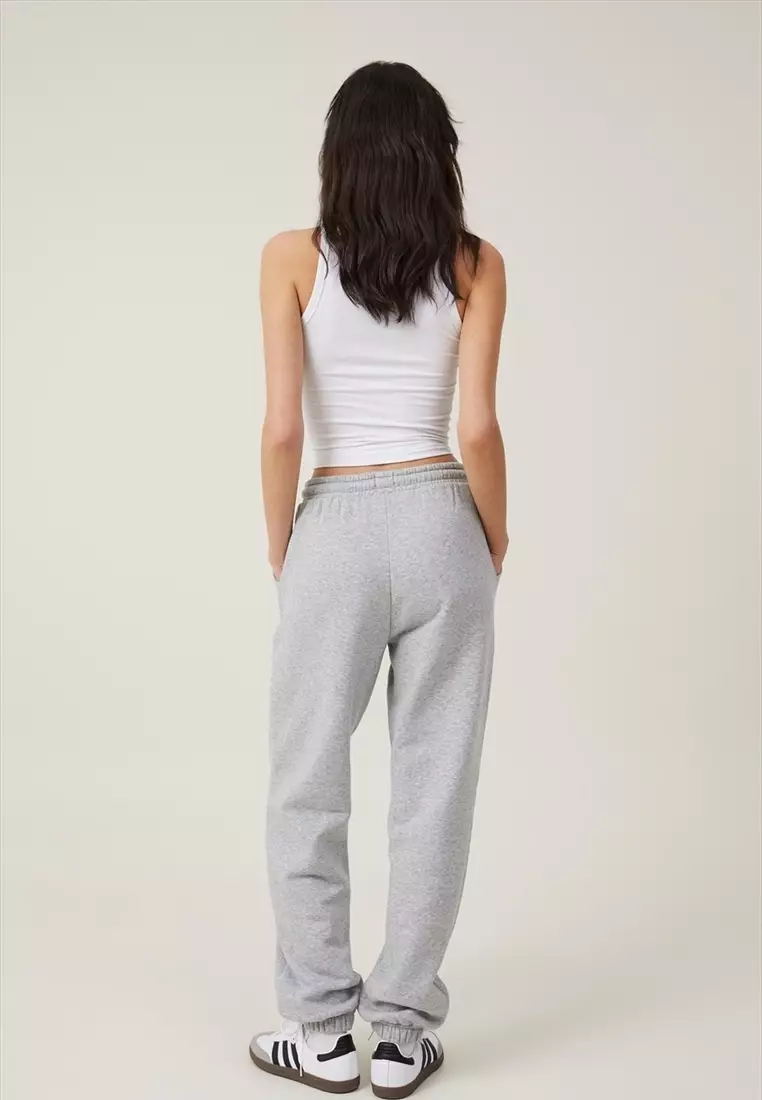 White cotton hotsell sweatpants