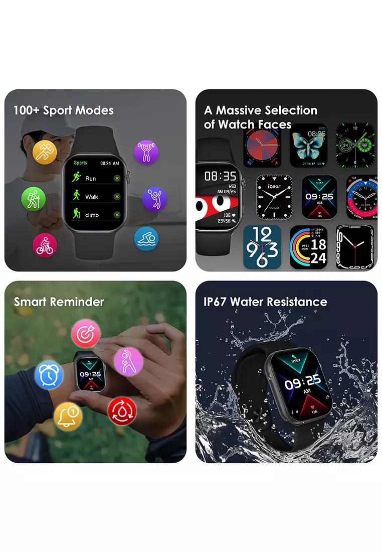 iGear Pico Smartwatch for Men Sport Fashion and Lifestyle - IGPI01