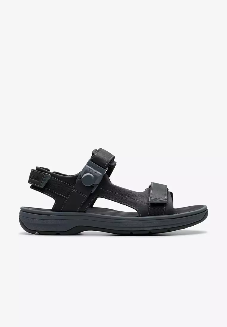 Discount on Clarks  shoes - SKU: Saltway Trail Sandal Black