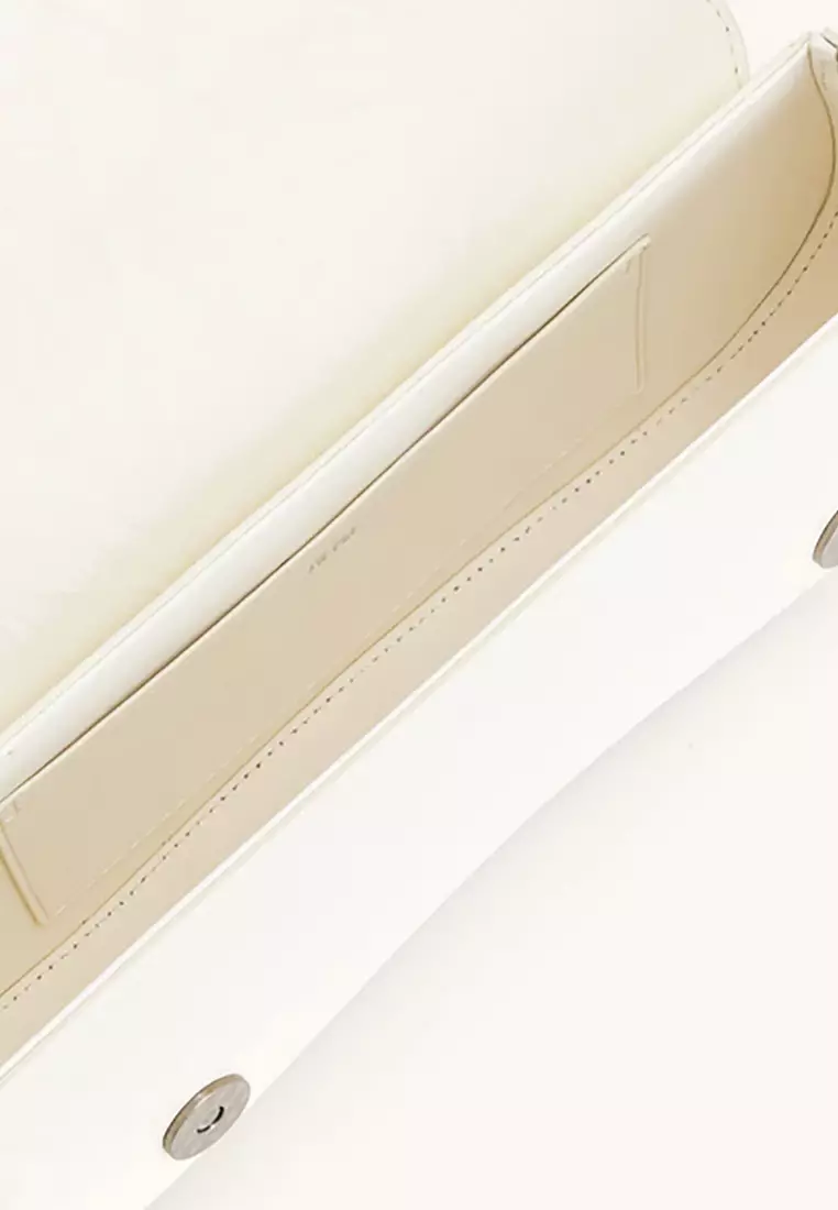 Joy Shoulder Bag - White Crushed