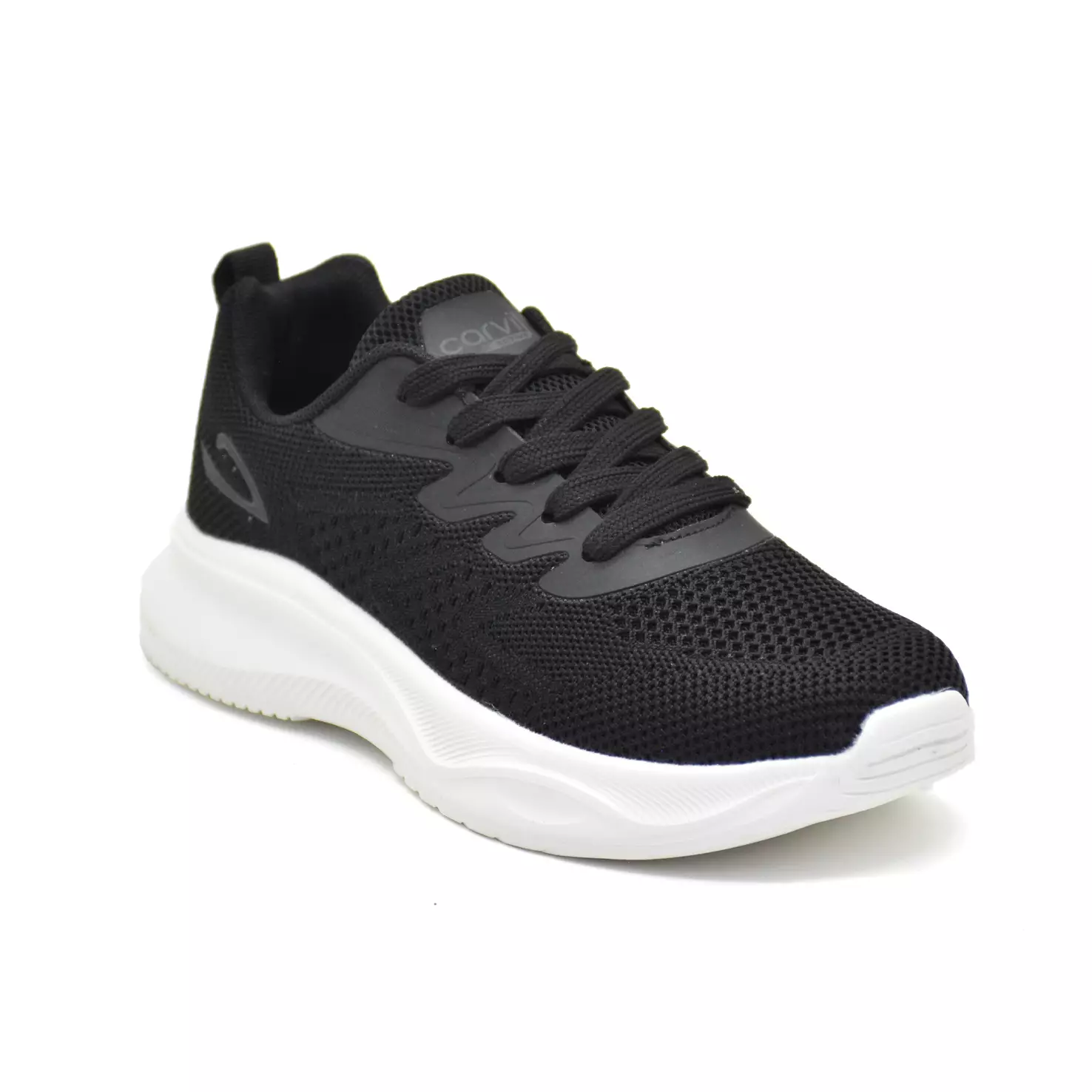 Carvil Sepatu Sekolah Anak Zuppa-02 ST Black/White