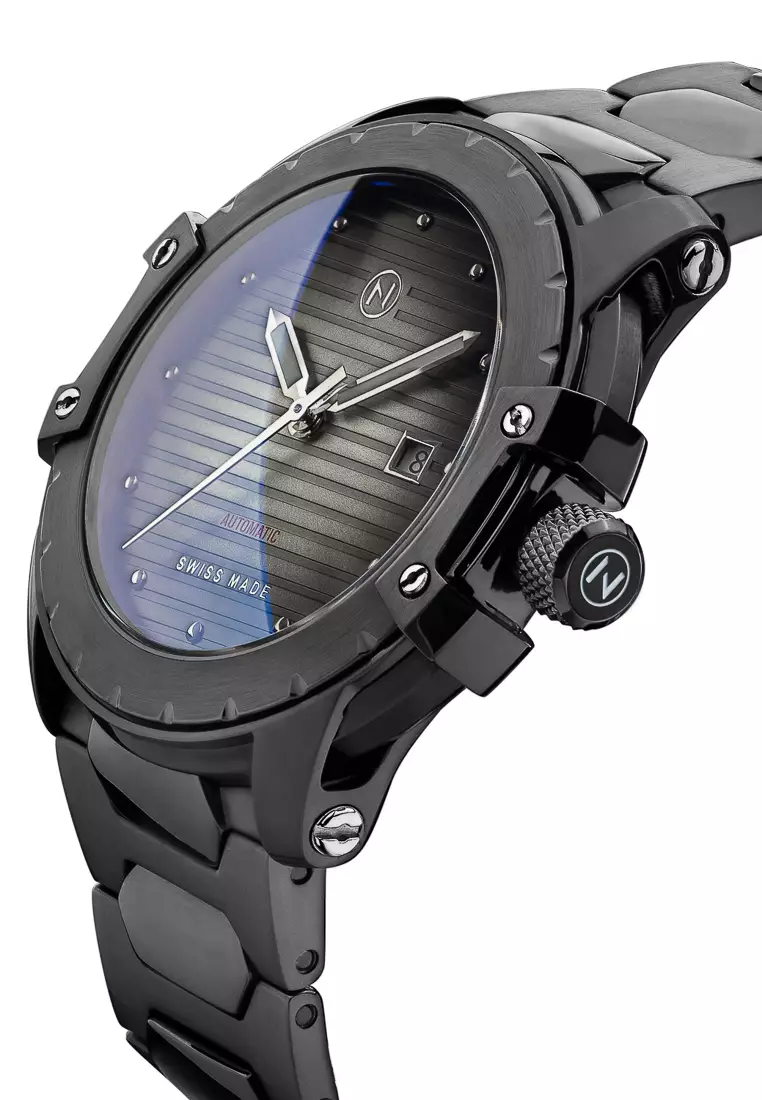 All black swiss watch online