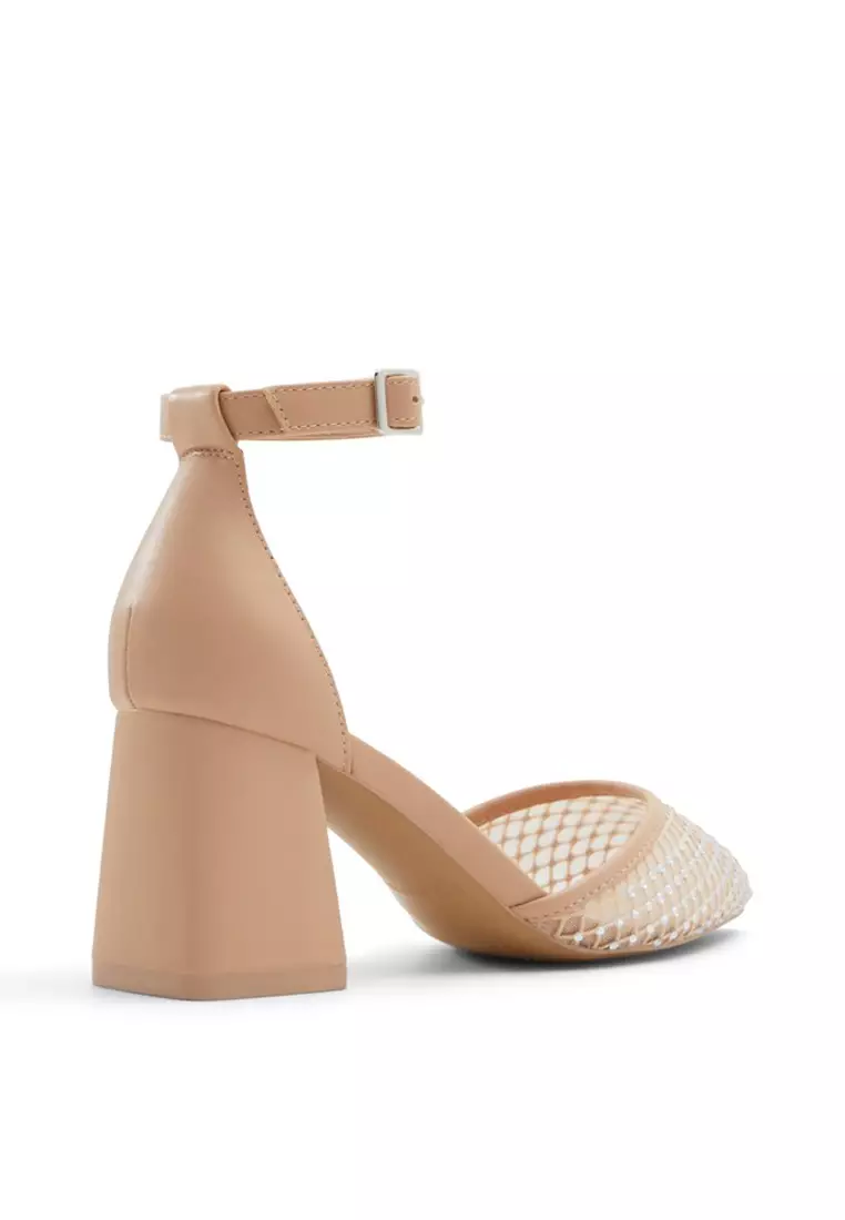 Daliaa Pointed Toe Block Heels