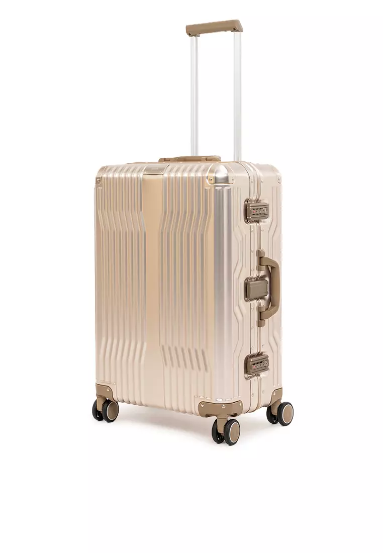 Cruiser 1512-60 Champagne Gold (Frame Type) - Medium - TSA Luggage