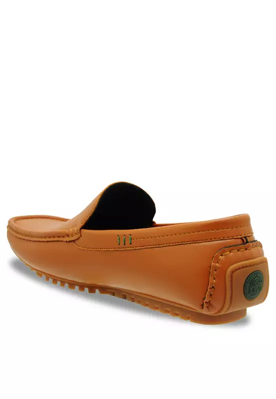 Slip On Faux Leather Business Formal