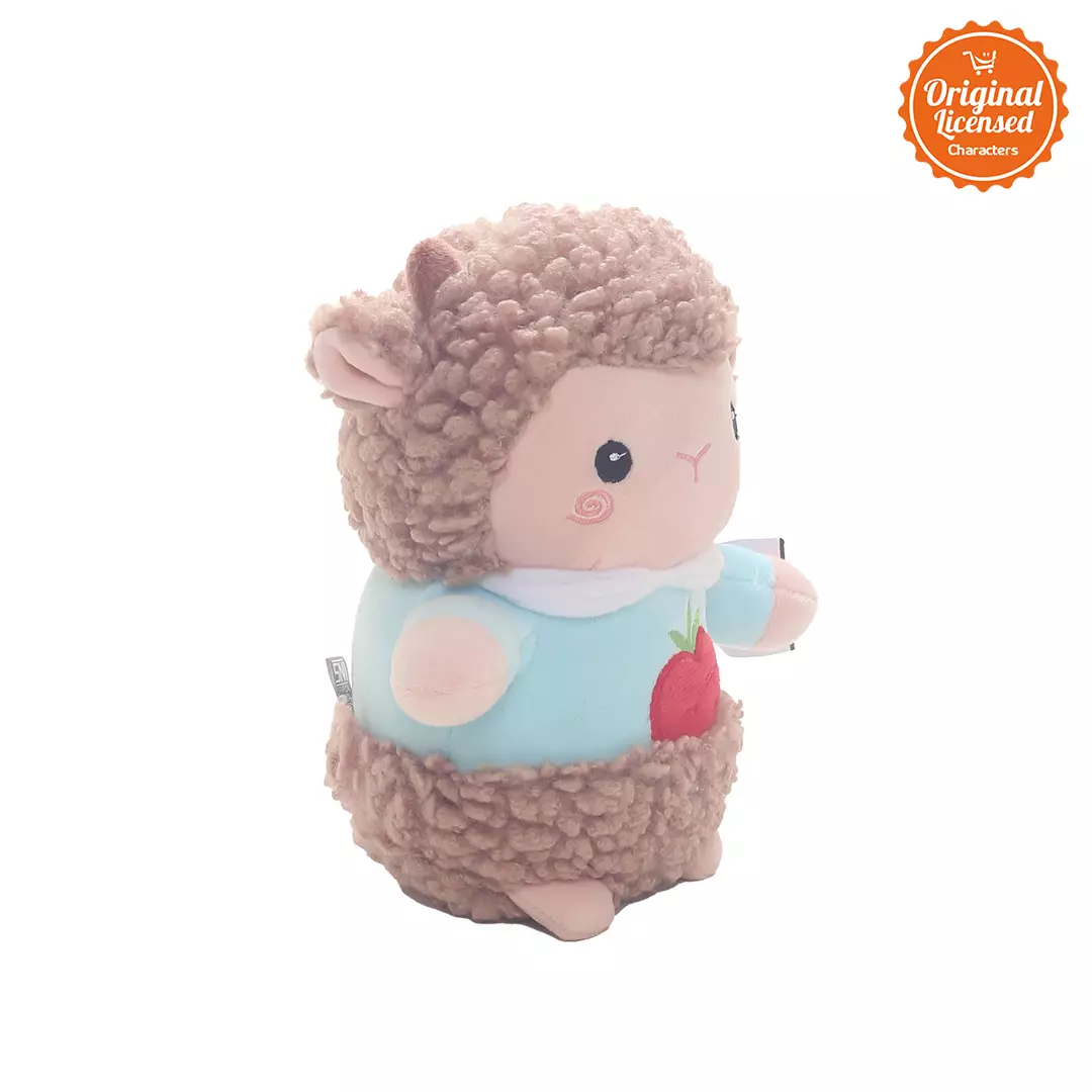 Boneka Domba Duduk Baju Apel Warna Mint 22 cm