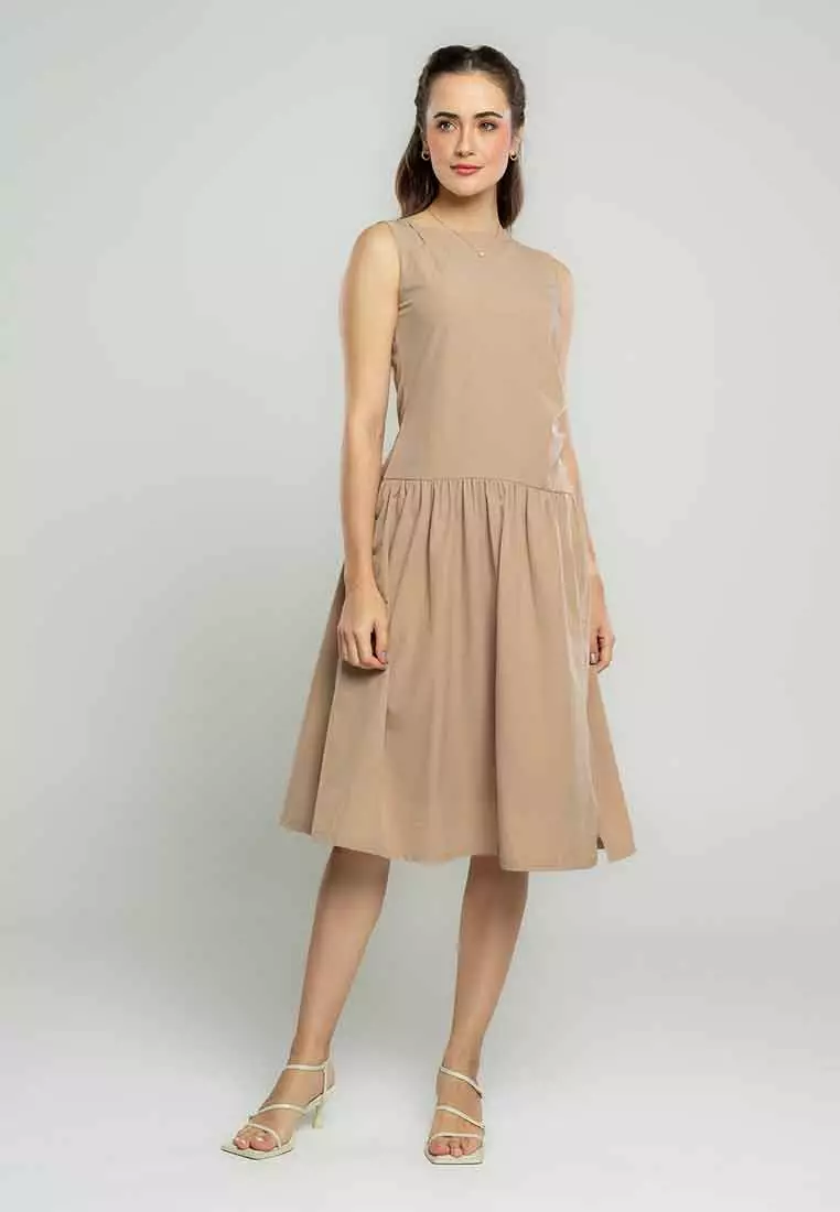 Buy Paperdolls Harper Sleeveless Drop Waist Dress 2026 Online