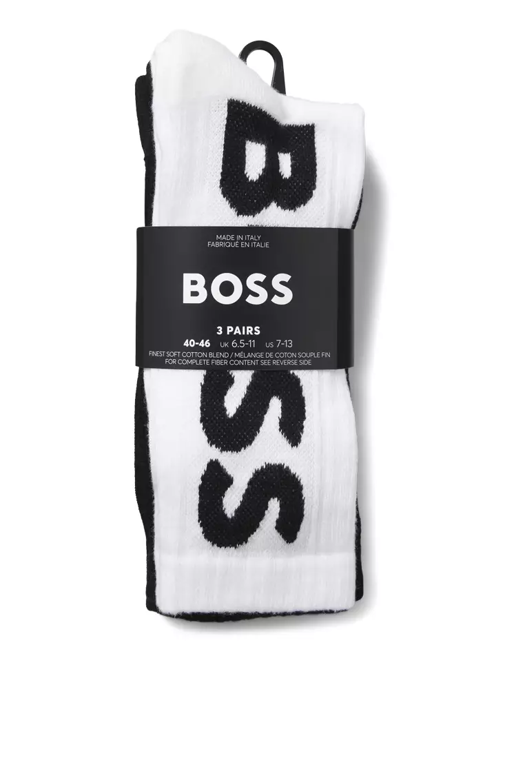 Logo Socks (3 Packs)  -  BOSS Business