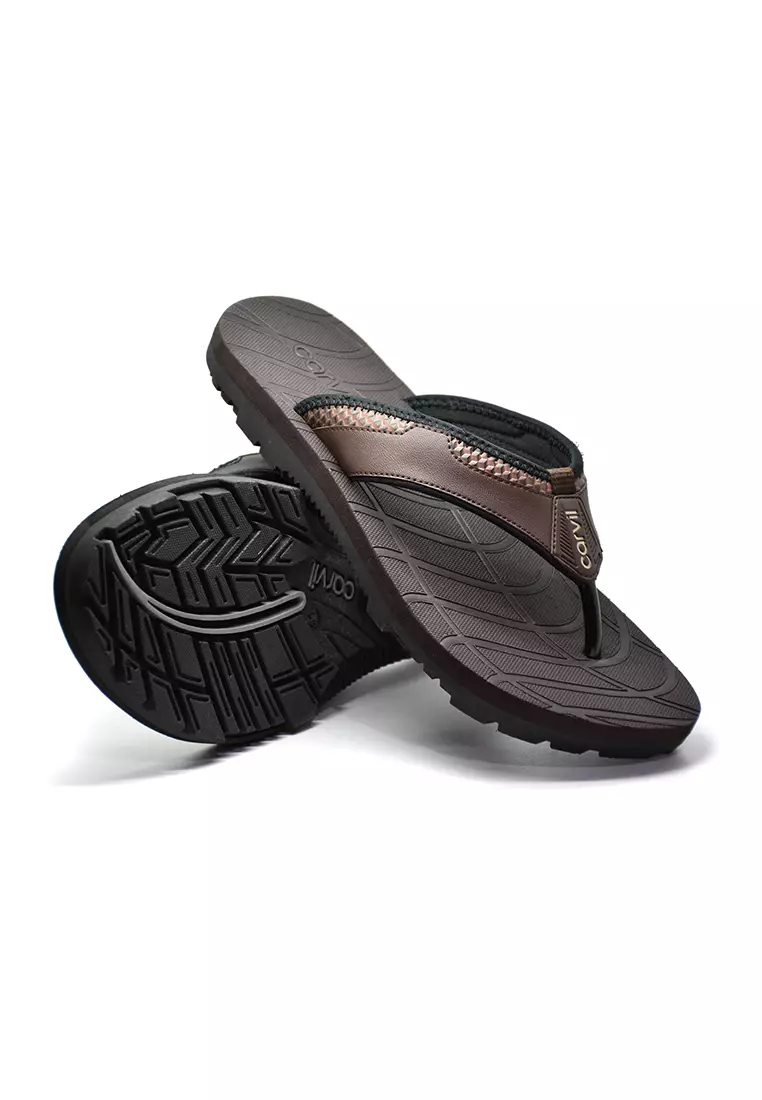 Carvil Sandal Pria Ignasio-M Brown