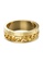 Bullion Gold gold BULLION GOLD Alec Numeral Chain Ring E5C44AC980E857GS_2