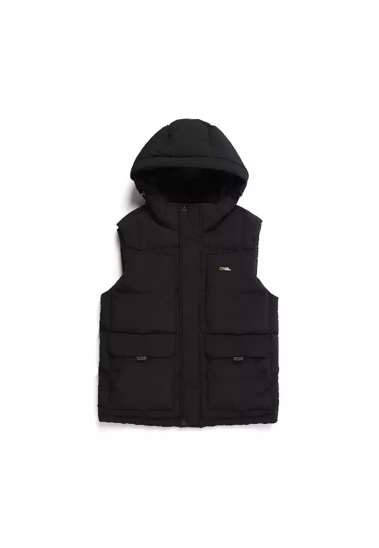 Unisex HELENA Hooded Duck Down Vest