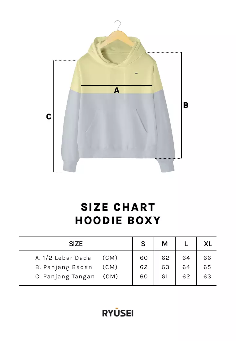 Ryusei Hoodie Boxy Able Full Black